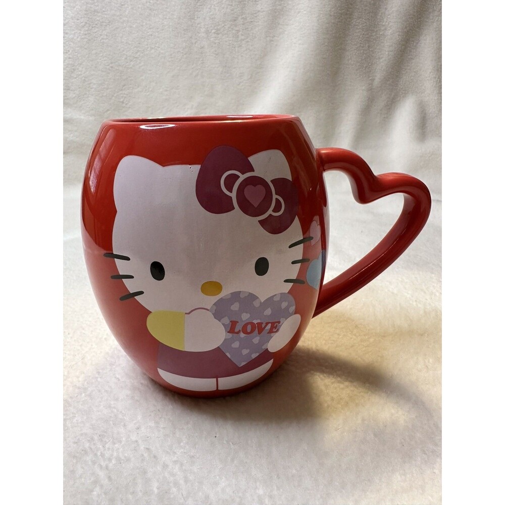 Hello Kitty Red Mug 2014 Sanrio Co.